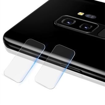 IMAK 2 stk/pakke HD klar glas linsebeskytter film til Samsung Galaxy S9 Plus SM-G965