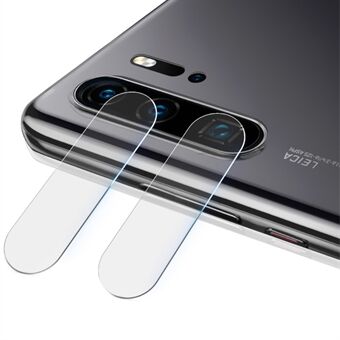 IMAK 2 stk/pakke Anti-ridse HD glas mobilkamera linsefilm til Huawei P30 Pro - Gennemsigtig
