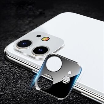 Metal + Tempered Glass Camera Lens Ring Protector for iPhone 11  (2019)