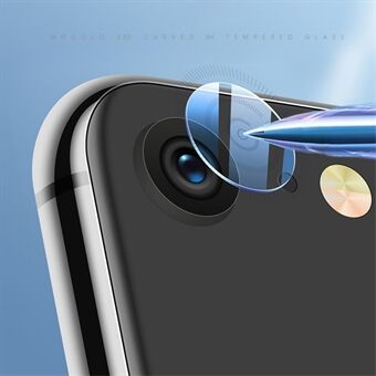 MOCOLO Anti-eksplosion af hærdet glas kameralinsebeskytter [Ultra Clear] til iPhone SE (2. generation)