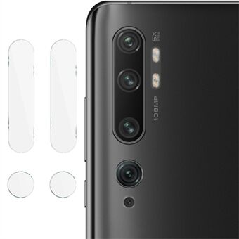IMAK 2 stk/pakke gennemsigtigt glas kamera linsebeskytter til Xiaomi Mi CC9 Pro/Mi Note 10/Mi Note 10 Pro