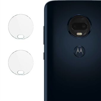 IMAK 2 stk/pakke HD klar kameraglaslinsefilm (Edge ) til Motorola Moto G7/Moto G7 Plus