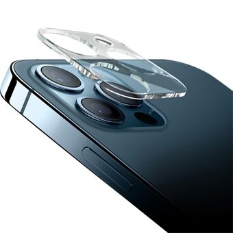 IMAK HD linsebeskytter integreret glas linsefilm + linsehætte til iPhone 12 Pro Max