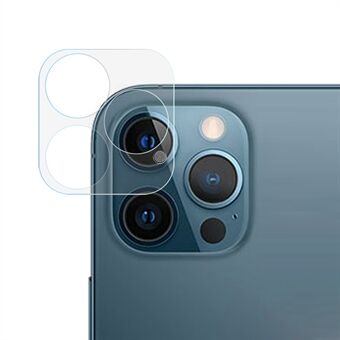 RURIHAI 0,3 mm 3D fuld dækning Støvtæt hærdet glas kameralinsefilm til iPhone 12 Pro