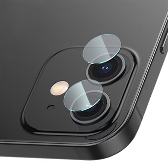 MOCOLO Ultra Clear Transparent Hærdet glas Bagside Kameralinsebeskytter til iPhone 12