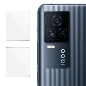 2 stk/pakke IMAK fuld dækning høj gennemsigtighed kameralinse beskyttelsesglas film til vivo iQOO 7