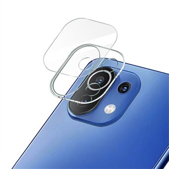 IMAK Anti-ridse HD hærdet glas kamera linsefilm + objektivdæksel til Xiaomi Mi 11 Lite 5G / 4G / 11 Lite 5G NE