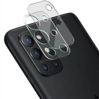 IMAK High Definition Anti-ridse hærdet glas kamera linsefilm + akryl linsehætte til OnePlus 9R