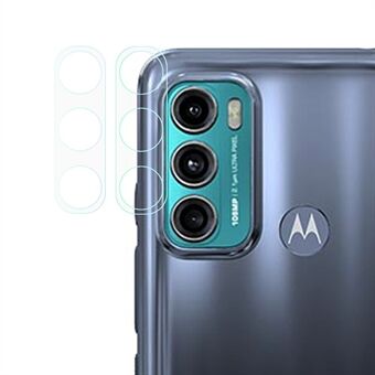 2 STK/SÆT 3D Arc Edge Ultra Clear hærdet glas kameralinsefilm til Motorola Moto G60