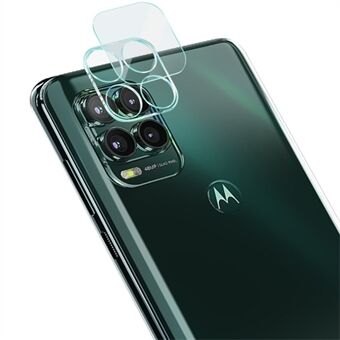 IMAK HD klart anti-ridse hærdet glas bagside kamerabeskytter + akryl objektivdæksel til Motorola Moto G Stylus 5G (2021)