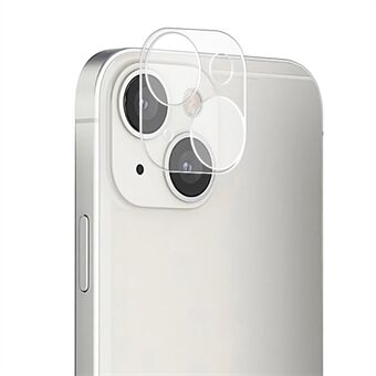 MOCOLO silketryk 9H hårdhed Præcis udskæring hærdet glas bagside kamera linsebeskytter til iPhone 13 mini  - gennemsigtig