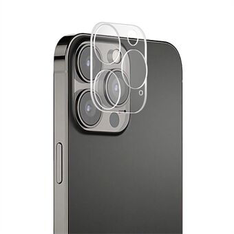 MOCOLO Silke Printing 9H Hårdhed HD Klart hærdet glas Bagside Kameralinsebeskyttelse til iPhone 13 Pro Max  - Gennemsigtig