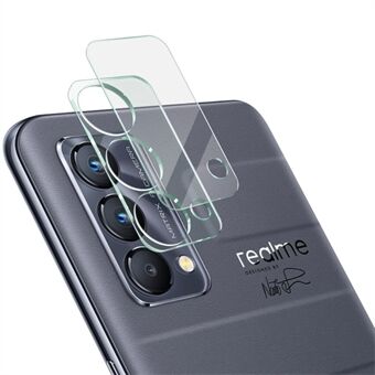 IMAK Ultra Clear Anti- Scratch hærdet glas kamera linsefilm + akryl linsehætte til Realme GT Master