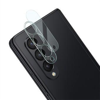 IMAK Anti-ridse High Definition hærdet glas kamera linsebeskytter + akryl linsehætte til Samsung Galaxy Z Fold3 5G