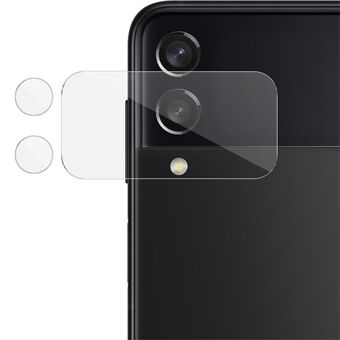 IMAK 1 sæt Anti Scratch Ultra Clear Ring Hærdet glas Film Kameralinsebeskytter til Samsung Galaxy Z Flip3 5G