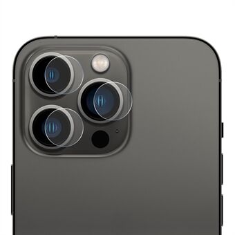 ENKAY 0,2 mm 9H hårdhed HD anti-ridse hærdet glas bagside kamera linsebeskytter (3 stk/gruppe) til iPhone 13 Pro / 13 Pro Max