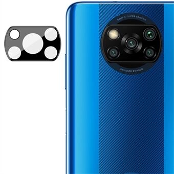 IMAK HD Anti-ridse fuld dækning hærdet glas kameralinsebeskytter (sort version) til Xiaomi Poco X3 / Poco X3 NFC / Poco X3 Pro