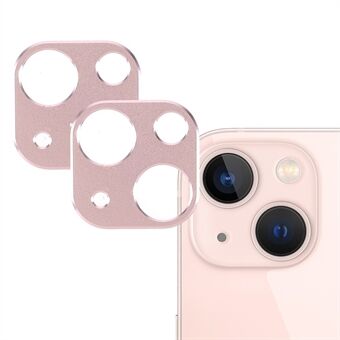 2 stk/sæt aluminiumslegering Slidfast præcis udskæring Holdbare kameralinsebeskyttere til iPhone 13 /13 mini 