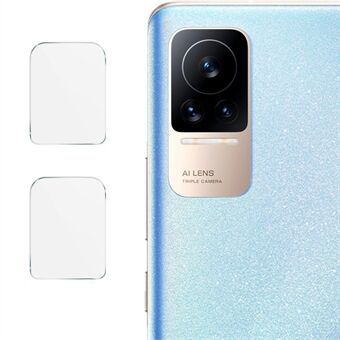 IMAK 2 stk/pakke HD boblefri AB lim anti-ridse hærdet glas Kameralinsebeskytter til Xiaomi Civi