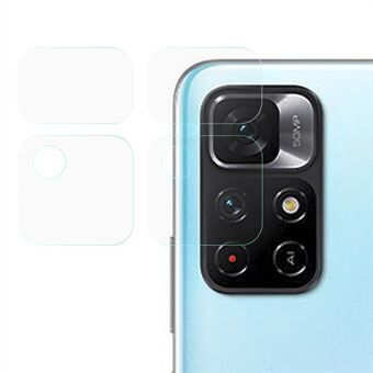 2 stk/sæt High Definition fuld dækning kameralinsebeskytter Ridsefast hærdet glasfilm til Xiaomi Redmi Note 11 5G (Kina) (MediaTek)/Poco M4 Pro 5G/Redmi Note 11T 5G