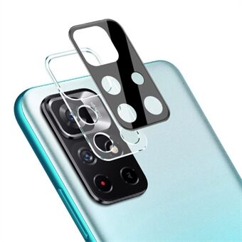 IMAK HD Anti-ridse hærdet glas linsefilm + akryl linsehætte (sort version) til Xiaomi Redmi Note 11 5G (Kina) (MediaTek)/Poco M4 Pro 5G/Redmi Note 11T 5G