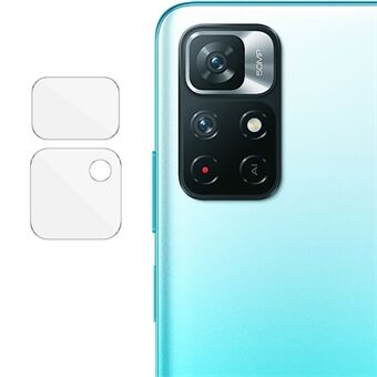 IMAK HD Clear Stærk Hårdhed Hærdet Glas Kamera Objektiv Beskytter Film Sæt til Xiaomi Redmi Note 11 5G (Kina) (MediaTek)/Poco M4 Pro 5G/Redmi Note 11T 5G