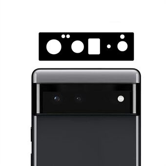 Hærdet glas kameralinsebeskytter Høj gennemsigtig silkeprint anti-støv telefon bagkamera linsefilm til Google Pixel 6 Pro
