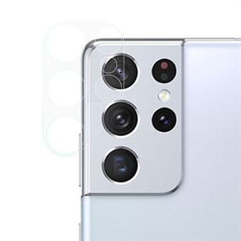 HD Clear 9H hårdhed Anti-ridse hærdet glas Kameralinsebeskytter til Samsung Galaxy S22 Ultra 5G
