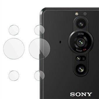 IMAK 2 sæt HD klar anti-ridse kamera hærdet glas linse filmbeskytter til Sony Xperia Pro-I
