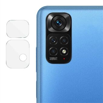IMAK 1Set Kameralinsebeskyttere til Xiaomi Redmi Note 11S 4G, HD Klart ridsefast hærdet glas Kameralinsecover