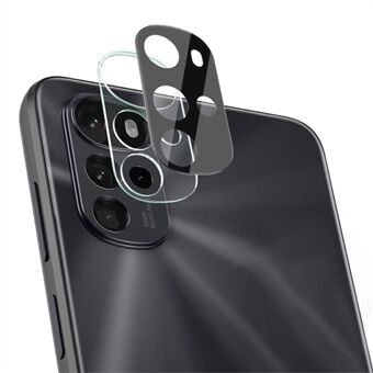 IMAK til Motorola Moto G22 4G Integreret HD Klar anti-ridse hærdet glas linsefilm + akryl linsehætte (sort version)