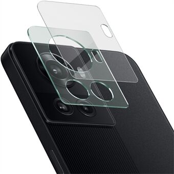 IMAK til OnePlus 10R 5G/ ACE 5G Anti-ridse Høj gennemsigtighed hærdet glas kamera linsefilm + akryl linsehætte