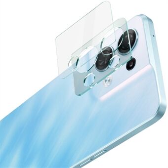 IMAK til Oppo Reno8 5G / Reno8 5G (global version) Integreret kameralinsebeskytter Ridsefast hærdet glas linsefilm + akryl linsehætte
