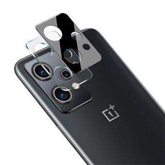 IMAK til OnePlus Nord CE 2 Lite 5G kameralinsebeskytter integreret hærdet glas linsefilm + akryl linsehætte (sort version)