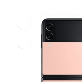 Til Samsung Galaxy Z Flip3 5G bagkamera linsebeskytter HD gennemsigtig anti-ridse hærdet glas telefon linse film