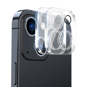 ENKAY HAT-PRINCE 2 stk./sæt til iPhone 13 /13 mini  bagkamera linse Flim hærdet glas fuld cover linsebeskytter