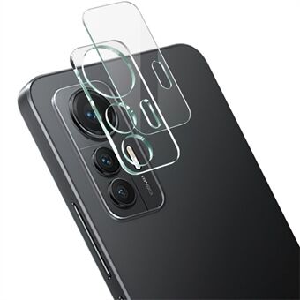 IMAK til Xiaomi 12 Lite 5G kameralinsebeskytter HD klart hærdet glas linsefilm + akryl linsehætte