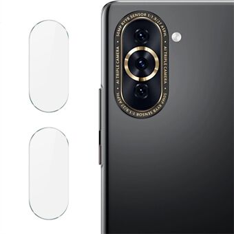 IMAK 2 stk / sæt kameralinsebeskytter til Huawei nova 10 4G, højgennemsigtig anti-ridse hærdet glasfilm
