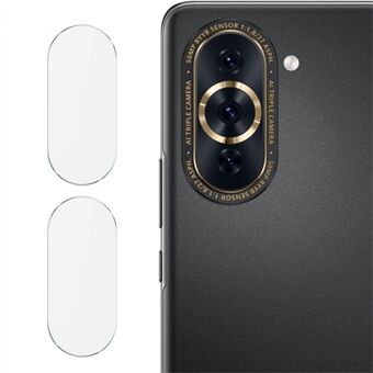 IMAK 2stk/sæt Kameralinsebeskytter til Huawei nova 10 Pro 4G, Slidbestandig HD Anti-boble hærdet glasfilm