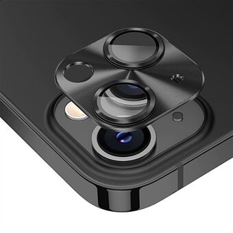 ENKAY HAT Prince Til iPhone 14  / 14 Max  Full Cover Kameralinsebeskytter Aluminiumslegering + Hærdet glas integreret film