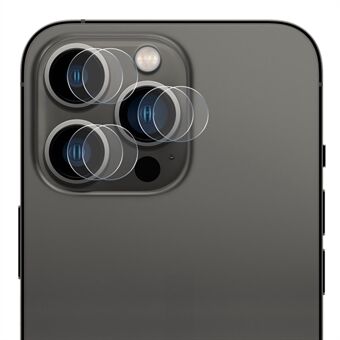 ENKAY HAT Prince 2 sæt til iPhone 14 Pro  / 14 Pro Max  0,2 mm kameralinsebeskytter Ultraklart hærdet glasfilm (3 stk/sæt)