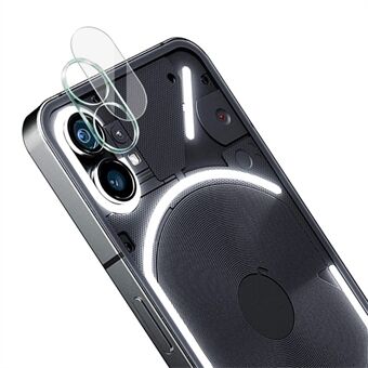 IMAK kameralinsebeskytter til ingenting telefon (1) 5G, HD anti-olie hærdet glasfilm + ridsefast akryl linsehætte