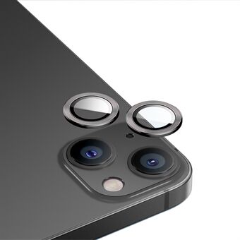 BENKS til iPhone 14 Plus kamera linsebeskytter HD høj aluminium-silikon glas aluminiumslegering linse skærmcover