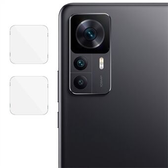 IMAK 2 stk / sæt kameralinsebeskytter til Xiaomi Redmi K50 Ultra 5G, anti-ridse HD hærdet glas bag kamera linsefilm