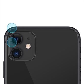 AMORUS 1Set kameralinsebeskytter til iPhone 11 6.1 tommer, Ultra HD Anti-ridse hærdet glas kameracover Sprækkesikker individuel linsefilm
