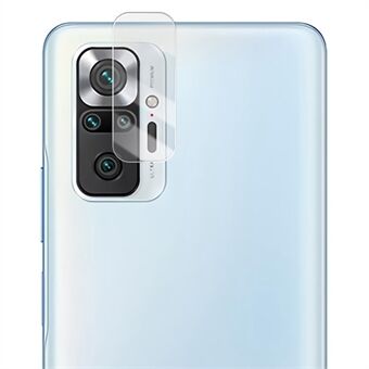 AMORUS til Xiaomi Redmi Note 10 Pro 4G (global) kameralinsebeskytter Højt klarhed hærdet glas bagpå linsedækselfilm