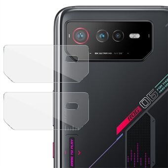 ENKAY HAT-PRINCE 2stk kameralinsebeskytter til Asus ROG Phone 6 5G / 6D 5G / 6 Pro 5G, Ultra HD 9H Højt aluminium-silicium glas fuldcover 0,2 mm linsefilm