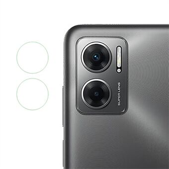 1 sæt kameralinsebeskytter til Xiaomi Redmi 11 Prime 5G, individuel soda-lime glas blødt linsedæksel Klar anti-ridsefilm