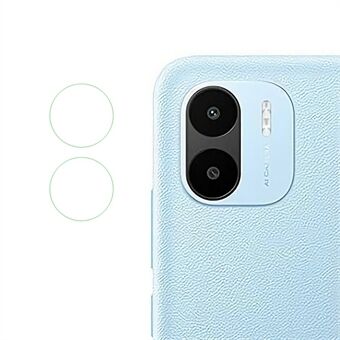 2 stk/sæt Fleksibel soda-lime glas kamera linsebeskytter til Xiaomi Redmi A1 4G, HD klar Scratch telefon baglinsefilm