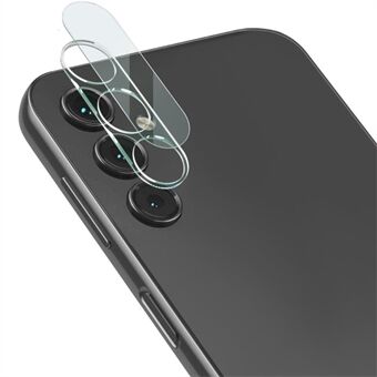 IMAK kamera linsefilm til Samsung Galaxy A14 5G, integreret hærdet glas linsebeskytter + akryl linsehætte